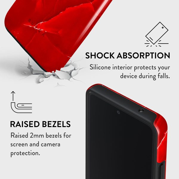 Wild Blaze - Red Samsung Galaxy A23 4G   5G Case Online Sale - Image 4