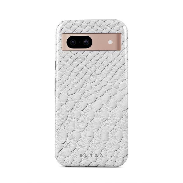 Glacial Desert - White Snakeskin Google Pixel 8a Case Fashion