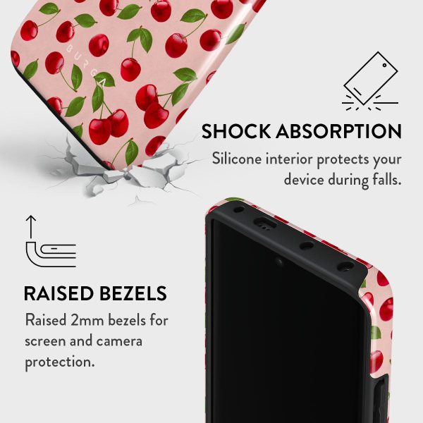 Afternoon Treat - Cherry Xiaomi Redmi Note 13 Pro+ 5G Case For Sale - Image 4