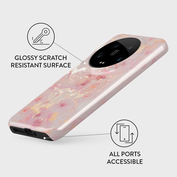 Golden Coral - Pink Xiaomi 14 Ultra Case Discount - Image 3