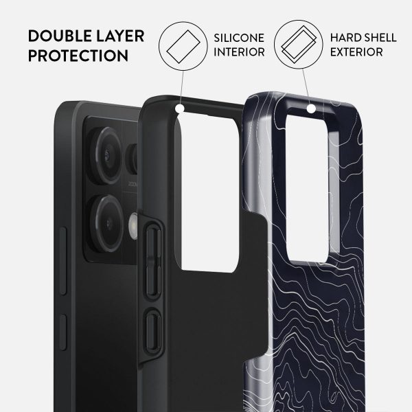 Drifting Shores - Line Art Xiaomi Redmi Note 13 Pro 5G Case For Discount - Image 2