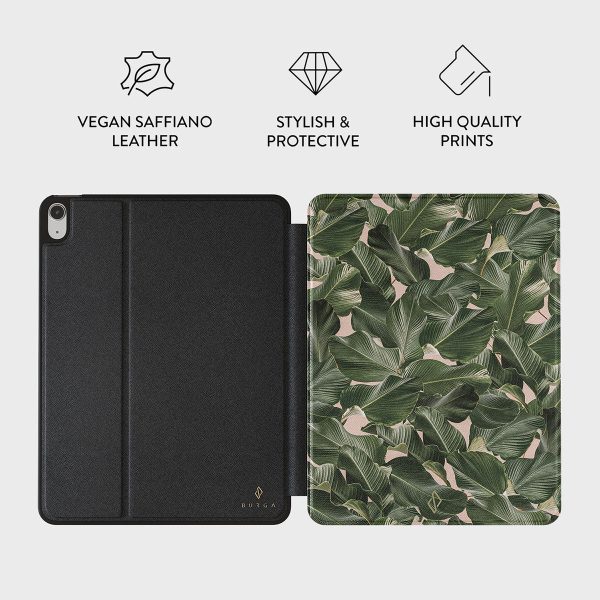 So Lush - Bannana Leaves iPad Air 11 (7th 6th Gen) Case on Sale - Image 3