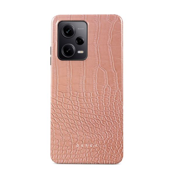 Pink Croco - Xiaomi Redmi Note 12 Pro+ 5G Case Hot on Sale