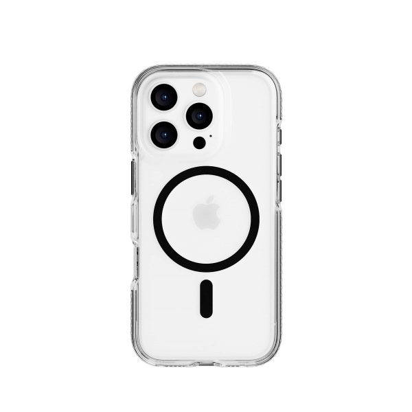 EvoCrystal - Apple iPhone 16 Pro Case MagSafe Compatible - Black Fashion